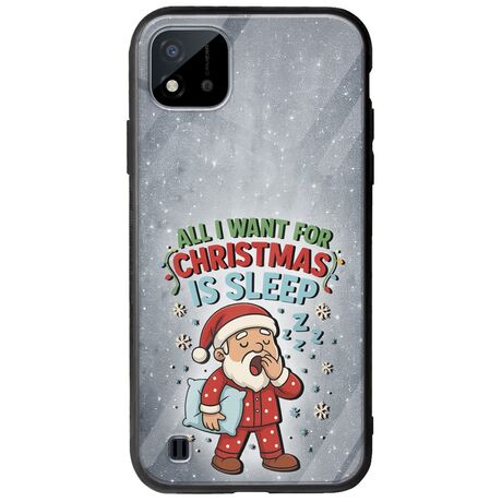 All I Want For Christmas Is - Sleep Realme C11 2021 Groove TPU (Tempered Glass και TPU)