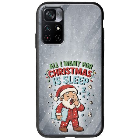 All I Want For Christmas Is - Sleep Xiaomi Poco M4 Pro 5G Groove TPU (Tempered Glass και TPU)