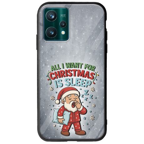 All I Want For Christmas Is - Sleep Realme 9 Pro Groove TPU (Tempered Glass και TPU)
