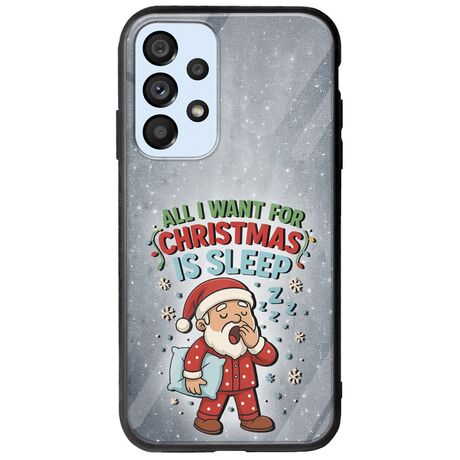All I Want For Christmas Is - Sleep Samsung Galaxy A53 5G Groove TPU (Tempered Glass και TPU)