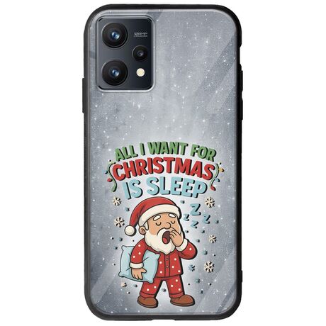 All I Want For Christmas Is - Sleep Realme 9 4G Groove TPU (Tempered Glass και TPU)