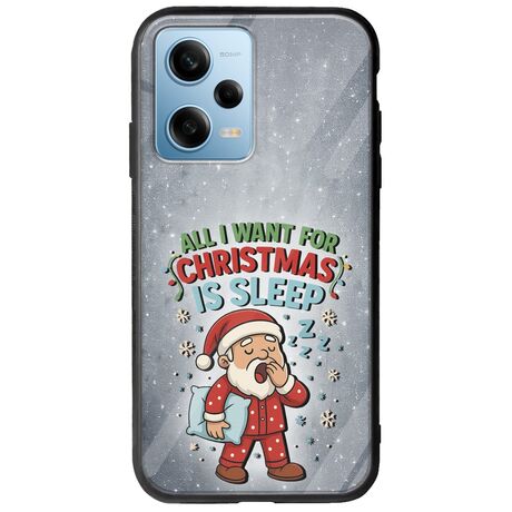 All I Want For Christmas Is - Sleep Xiaomi Redmi Note 12 4G Groove TPU (Tempered Glass και TPU)