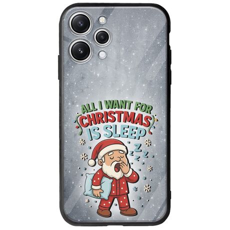 All I Want For Christmas Is - Sleep Xiaomi Redmi 12 Groove TPU (Tempered Glass και TPU)