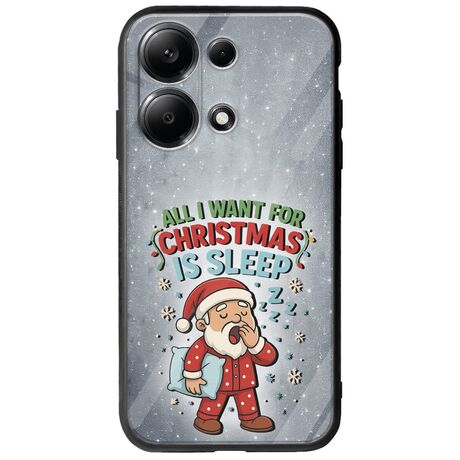 All I Want For Christmas Is - Sleep Xiaomi Redmi Note 13 4G Groove TPU (Tempered Glass και TPU)
