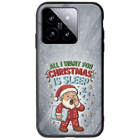 All I Want For Christmas Is - Sleep Xiaomi 14T 5G Groove TPU (Tempered Glass και TPU)