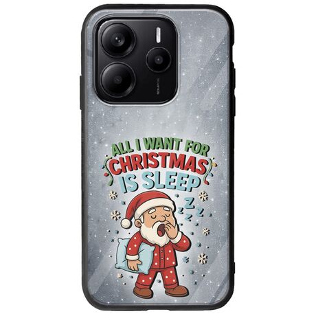All I Want For Christmas Is - Sleep Xiaomi Redmi Note 14 5G Groove TPU (Tempered Glass και TPU)