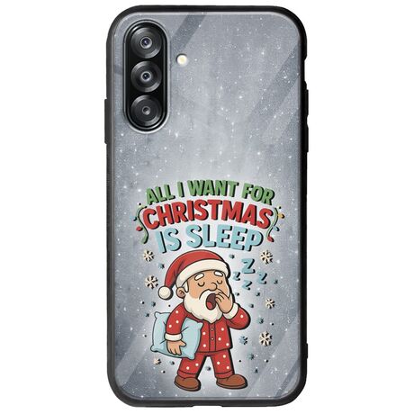 All I Want For Christmas Is - Sleep Samsung Galaxy A26 5G  Groove TPU (Tempered Glass και TPU)