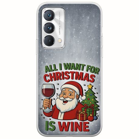 All I Want For Christmas Is - Wine Realme GT Master Edition Flexible TPU (Διάφανη Σιλικόνη)