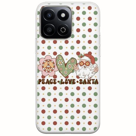 Peace Love Santa Honor 200 Smart 5G Flexible TPU (Διάφανη Σιλικόνη)