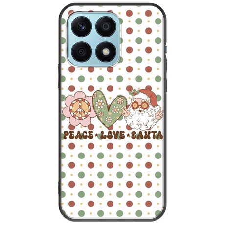 Peace Love Santa Honor X8a Black TPU (Μαύρη Σιλικόνη)
