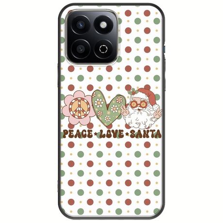 Peace Love Santa Honor 200 Smart 5G Black TPU (Μαύρη Σιλικόνη)