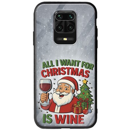 All I Want For Christmas Is - Wine Xiaomi Redmi Note 9S / 9 Pro / 9 Pro Max Groove TPU (Tempered Glass και TPU)