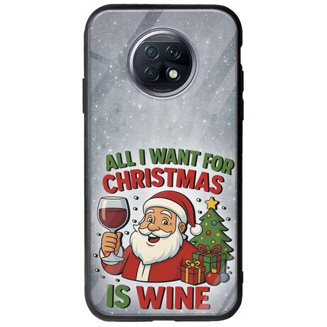 All I Want For Christmas Is - Wine Xiaomi Redmi Note 9T 5G Groove TPU (Tempered Glass και TPU)