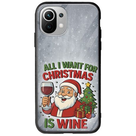 All I Want For Christmas Is - Wine Xiaomi Mi 11 Lite / 11 Lite NE / 5G Groove TPU (Tempered Glass και TPU)