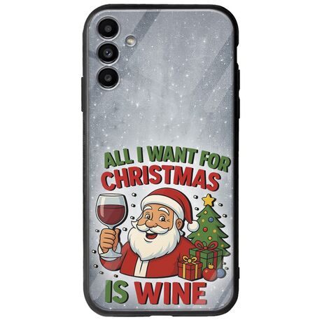 All I Want For Christmas Is - Wine Samsung Galaxy A13 5G Groove TPU (Tempered Glass και TPU)
