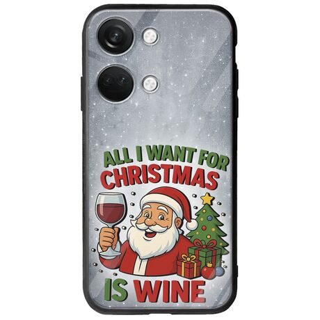 All I Want For Christmas Is - Wine OnePlus Nord 3 5G Groove TPU (Tempered Glass και TPU)