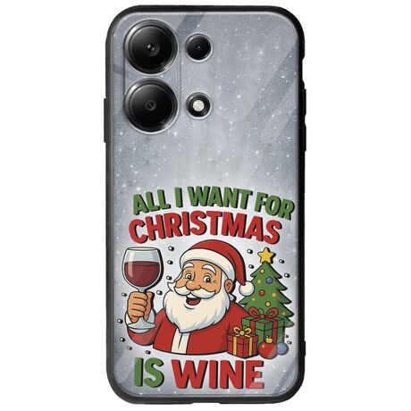 All I Want For Christmas Is - Wine Xiaomi Redmi Note 13 4G Groove TPU (Tempered Glass και TPU)