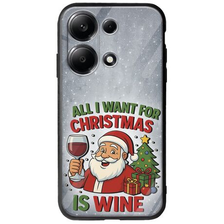 All I Want For Christmas Is - Wine Xiaomi Redmi Note 13 Pro 4G Groove TPU (Tempered Glass και TPU)