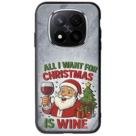 All I Want For Christmas Is - Wine Xiaomi Redmi Note 14 Pro 5G Groove TPU (Tempered Glass και TPU)