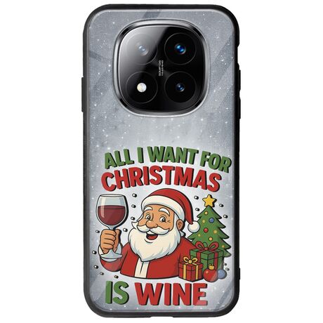 All I Want For Christmas Is - Wine Xiaomi Redmi Note 14 Pro+ 5G Groove TPU (Tempered Glass και TPU)