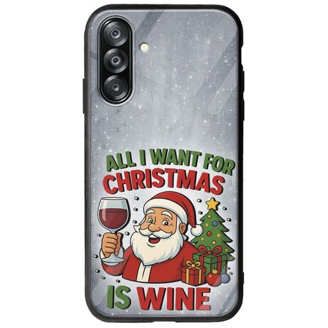 All I Want For Christmas Is - Wine Samsung Galaxy A26 5G  Groove TPU (Tempered Glass και TPU)