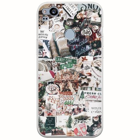 Baby Its Cold Outside Google Pixel 2 Flexible TPU (Διάφανη Σιλικόνη)