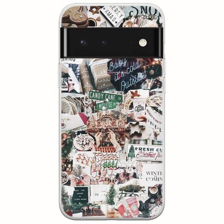 Baby Its Cold Outside Google Pixel 6 Pro 5G Flexible TPU (Διάφανη Σιλικόνη)