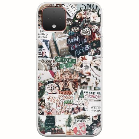 Baby Its Cold Outside Google Pixel 4 Flexible TPU (Διάφανη Σιλικόνη)