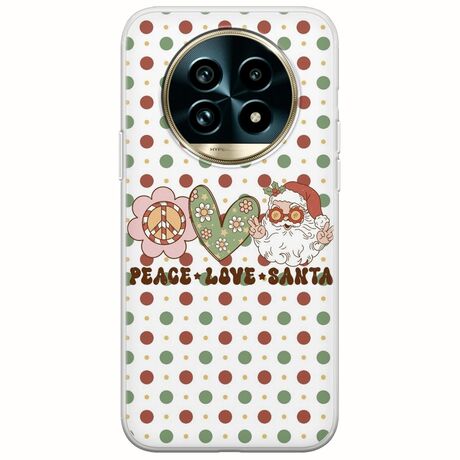 Peace Love Santa Realme 13 Pro 5G Flexible TPU (Διάφανη Σιλικόνη)