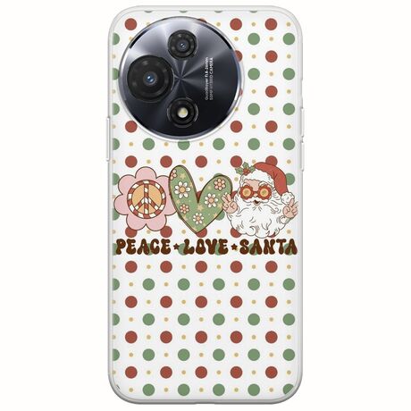 Peace Love Santa TCL 60R 5G Flexible TPU (Διάφανη Σιλικόνη)