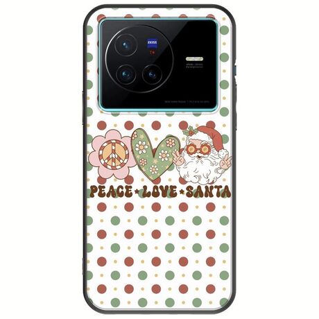 Peace Love Santa Vivo X80 Black TPU (Μαύρη Σιλικόνη)