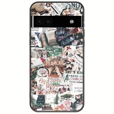 Baby Its Cold Outside Google Pixel 6a 5G Black TPU (Μαύρη Σιλικόνη)