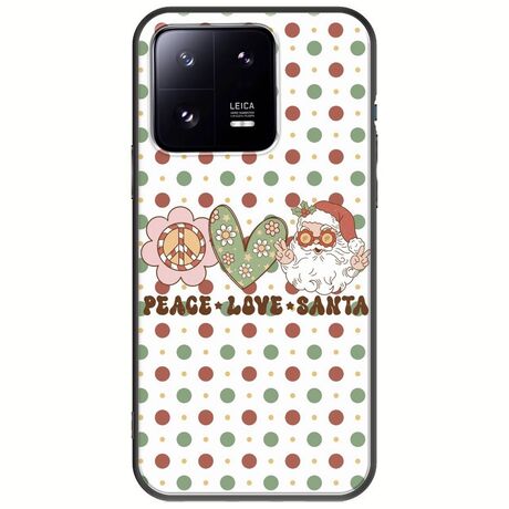 Peace Love Santa Xiaomi 13 Pro 5G Black TPU (Μαύρη Σιλικόνη)