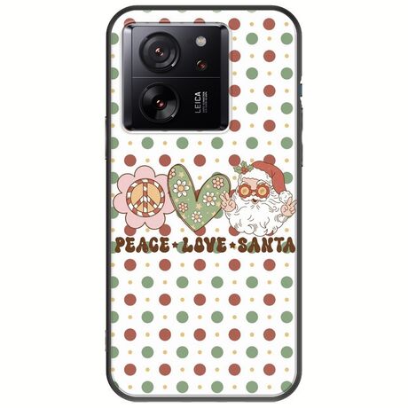 Peace Love Santa Xiaomi 13T Pro 5G Black TPU (Μαύρη Σιλικόνη)