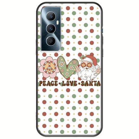 Peace Love Santa Realme C65 4G Black TPU (Μαύρη Σιλικόνη)