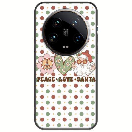 Peace Love Santa Xiaomi 14 Ultra 5G Black TPU (Μαύρη Σιλικόνη)
