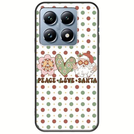 Peace Love Santa Xiaomi 14T Pro 5G Black TPU (Μαύρη Σιλικόνη)