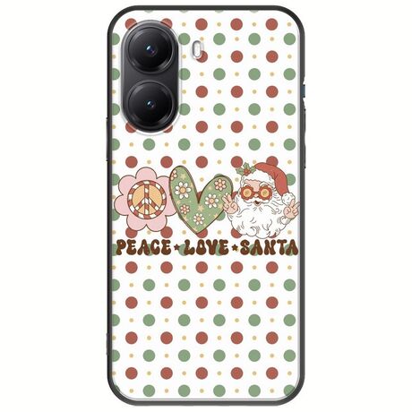 Peace Love Santa Xiaomi Poco X7 Pro 5G Black TPU (Μαύρη Σιλικόνη)