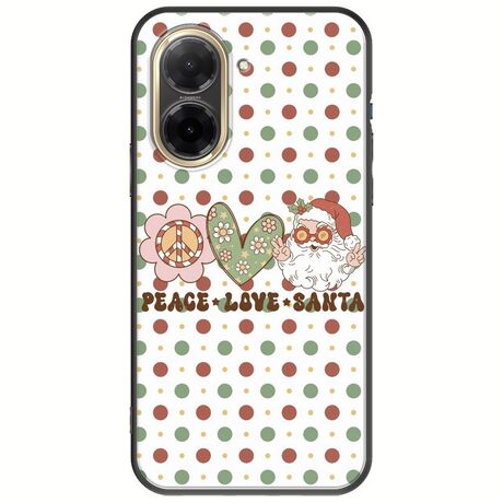 Peace Love Santa Xiaomi Redmi A5 4G Black TPU (Μαύρη Σιλικόνη)