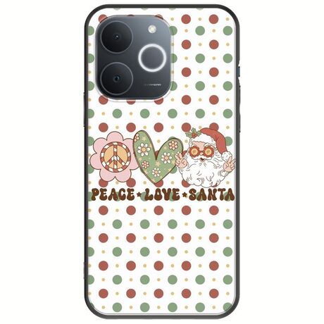 Peace Love Santa Realme Note 70T Black TPU (Μαύρη Σιλικόνη)