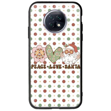 Peace Love Santa Xiaomi Redmi Note 9T 5G Groove TPU (Tempered Glass και TPU)