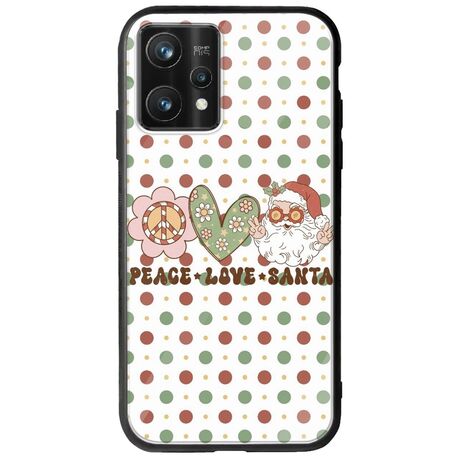 Peace Love Santa Realme 9 Pro Plus Groove TPU (Tempered Glass και TPU)