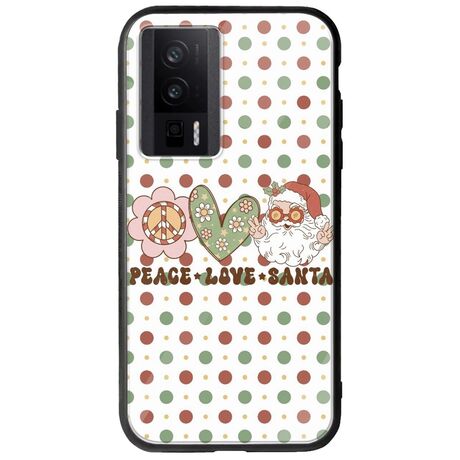 Peace Love Santa Xiaomi Poco F5 Pro 5G Groove TPU (Tempered Glass και TPU)