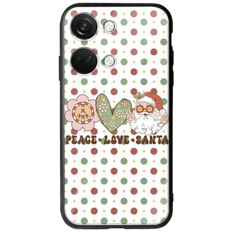 Peace Love Santa OnePlus Nord 3 5G Groove TPU (Tempered Glass και TPU)