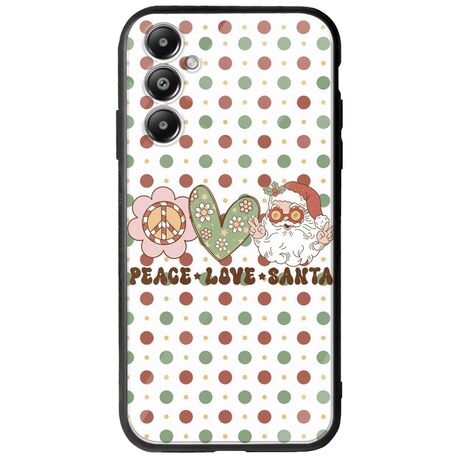 Peace Love Santa Samsung Galaxy A16 4G / 5G Groove TPU (Tempered Glass και TPU)