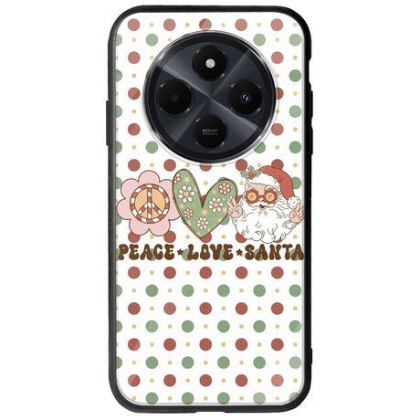 Peace Love Santa Xiaomi Poco C75 4G Groove TPU (Tempered Glass και TPU)