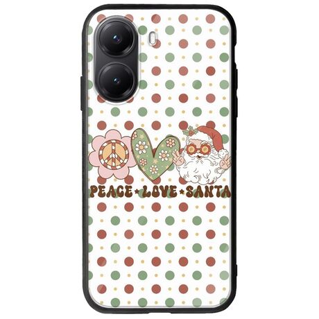 Peace Love Santa Xiaomi Poco X7 Pro 5G Groove TPU (Tempered Glass και TPU)