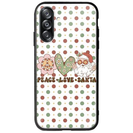 Peace Love Santa Samsung Galaxy A26 5G  Groove TPU (Tempered Glass και TPU)