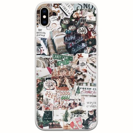 Baby Its Cold Outside iPhone X / XS Flexible TPU (Διάφανη Σιλικόνη)