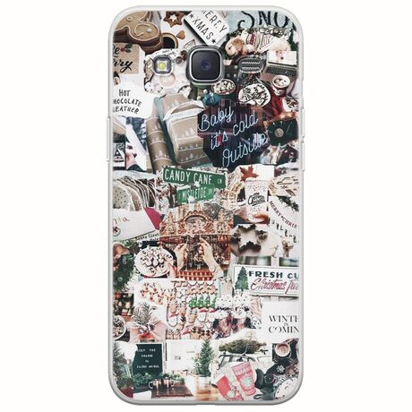 Baby Its Cold Outside Samsung Galaxy J3(2016) Flexible TPU (Διάφανη Σιλικόνη)